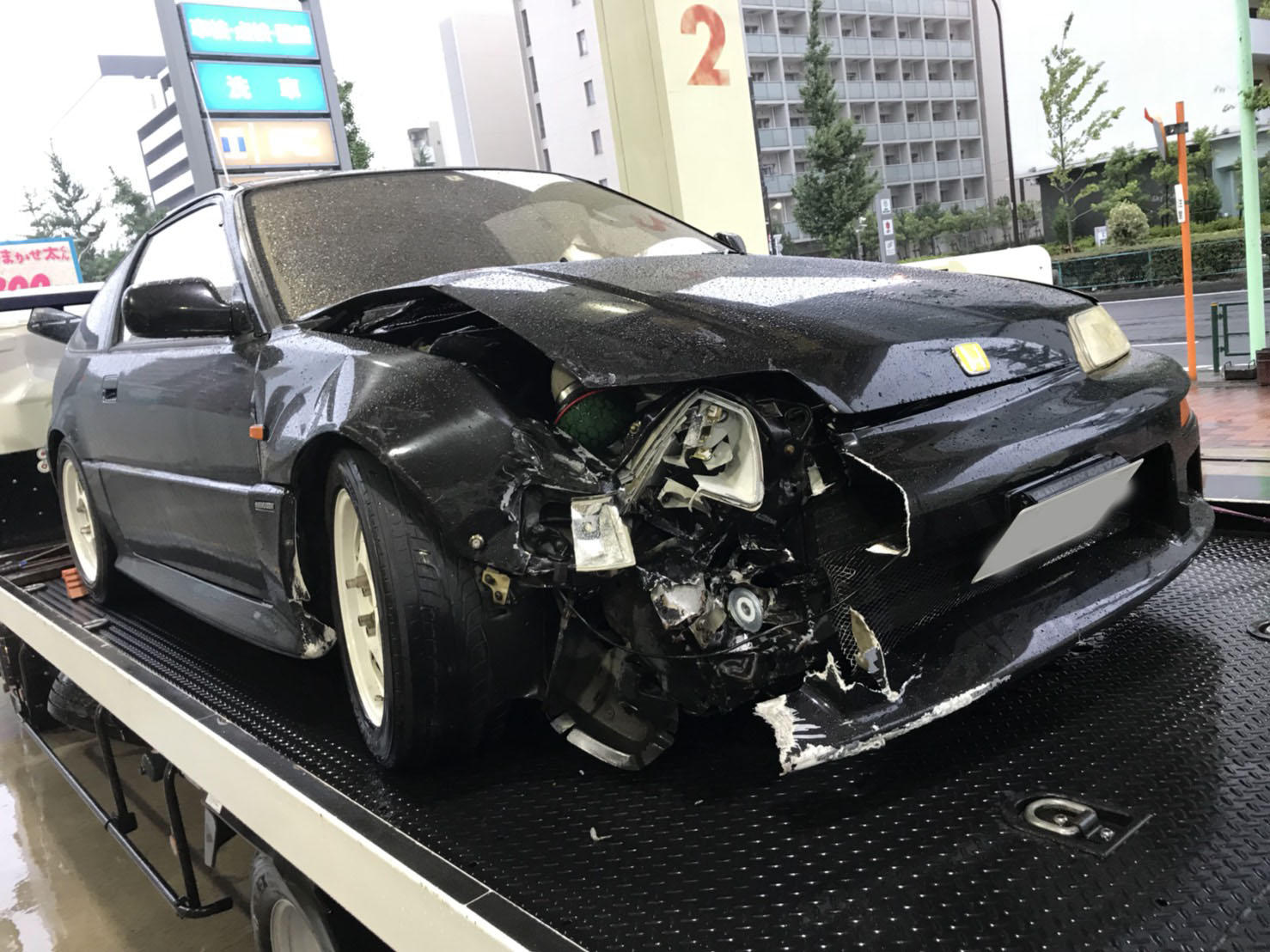 事故車買取情報]千葉にて事故車のCR-Xを買取 | 処分にお困り車買取の 