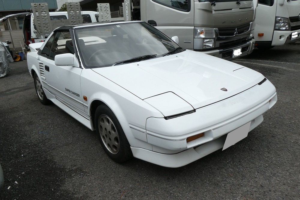 買取入庫情報] 昭和61年式 MR2 （AW11） | 処分にお困り車買取のワールドワンパーツ