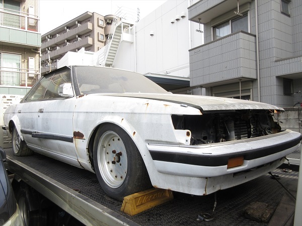MSD6A ジャンク品　旧車 凄い💥😱フロント11J リア12Jの極太ホイール✨にミニオン